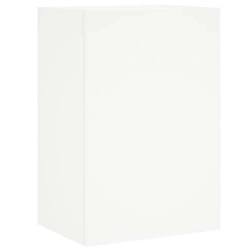 Zidni TV ormarić bijeli 40,5 x 30 x 60 cm od konstruiranog drva - Bijela 1 60 cm Cijena