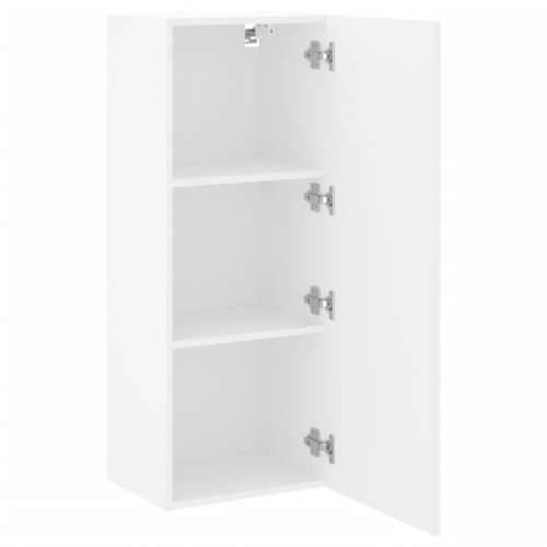Zidni TV ormarić bijeli 40,5x30x102 cm od konstruiranog drva - Bijela 1 102 cm Cijena