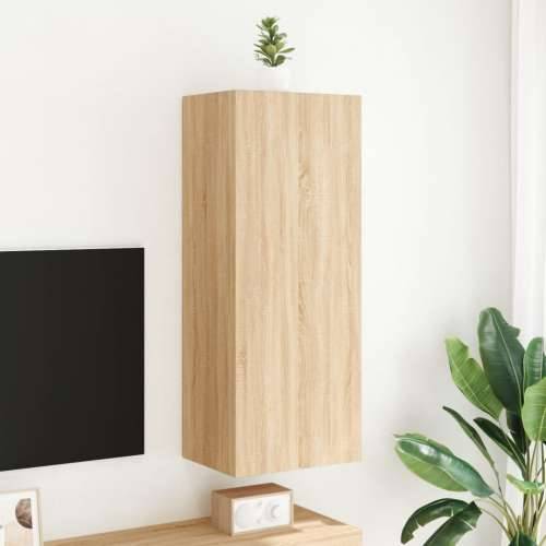 Zidni TV ormarić boja hrasta 40,5x30x102 cm konstruirano drvo - sonoma hrast 1 102 cm Cijena