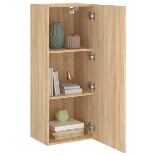 Zidni TV ormarić boja hrasta 40,5x30x102 cm konstruirano drvo - sonoma hrast 1 102 cm Cijena