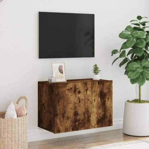 Zidni TV ormarić boja dimljenog hrasta 60x30x41 cm - Dimljeni hrast 1 60 cm Cijena