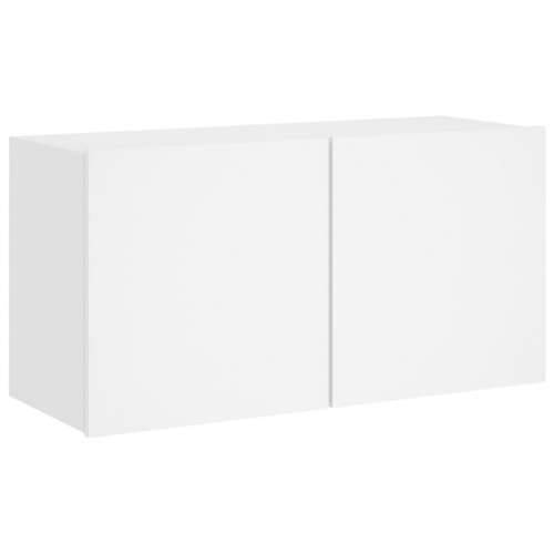 Zidni TV ormarić bijeli 80x30x41 cm - Bijela 1 80 cm Cijena