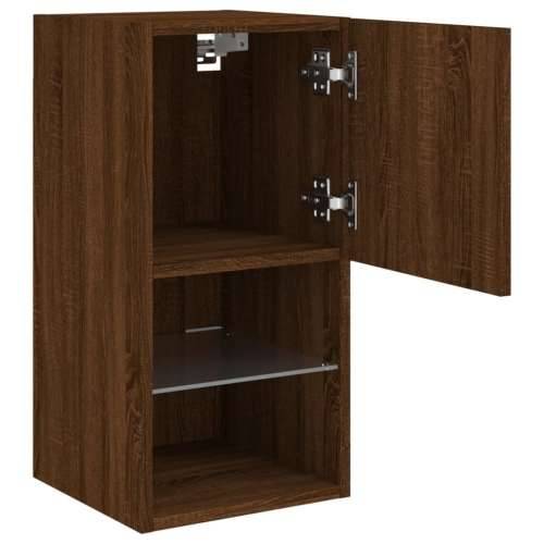 TV ormarić s LED svjetlima smeđi boja hrasta 30,5x30x60 cm - Smeđi hrast 1 60 cm 30.5 cm Cijena