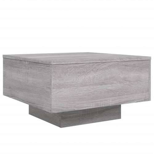 Stolić za kavu siva boja hrasta 55x55x31 cm konstruirano drvo - Sivi hrast sonoma 55 x 55 x 31 cm 1 Cijena