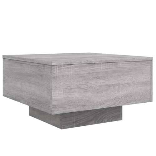 Stolić za kavu siva boja hrasta 55x55x31 cm konstruirano drvo - Sivi hrast sonoma 55 x 55 x 31 cm 1 Cijena