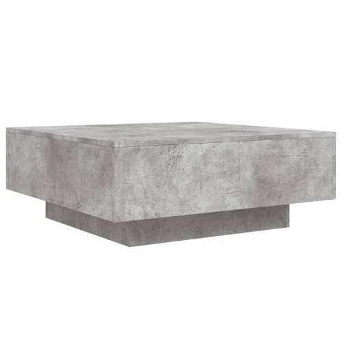 Stolić za kavu s LED svjetlima sivi boja betona 80x80x31 cm - Beton siva 80 x 80 x 31 cm 1 Cijena