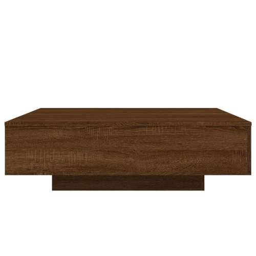 Stolić za kavu s LED svjetlima smeđi hrast 100x100x31 cm - Smeđi hrast 100 x 100 x 31 cm 1 Cijena
