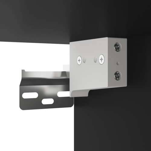 Zidni TV ormarić crni 60 x 30 x 30 cm od konstruiranog drva - Crna 1 60 cm Cijena