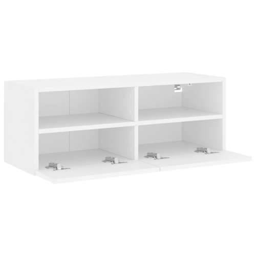 Zidni TV ormarić bijeli 80 x 30 x 30 cm od konstruiranog drva - Bijela 1 80 cm Cijena