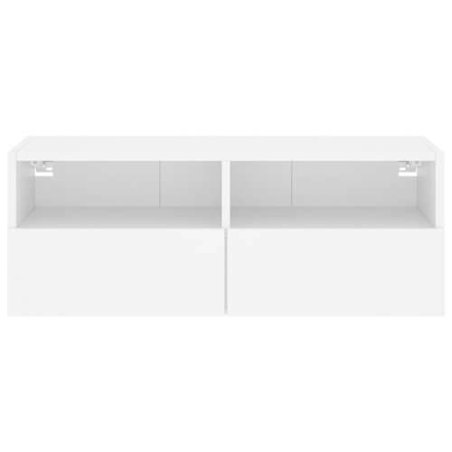 Zidni TV ormarić bijeli 80 x 30 x 30 cm od konstruiranog drva - Bijela 1 80 cm Cijena