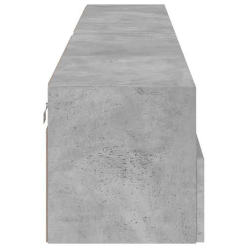 Zidni TV ormarići 2 kom siva boja betona 100x30x30 cm drveni - Beton siva 2 100 cm Cijena