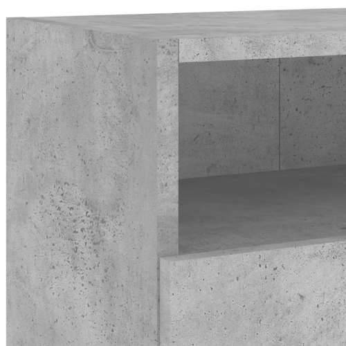 Zidni TV ormarići 2 kom siva boja betona 100x30x30 cm drveni - Beton siva 2 100 cm Cijena