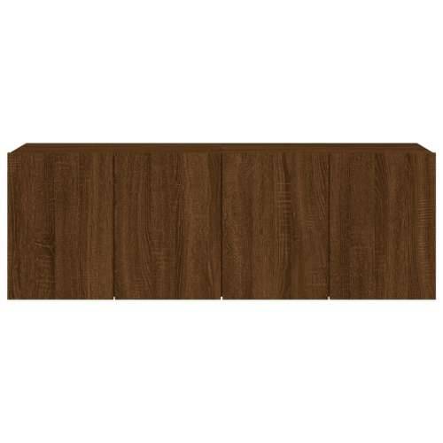 Zidni TV ormarići 2 kom smeđi boja hrasta 60x30x41 cm - Smeđi hrast 2 60 cm Cijena