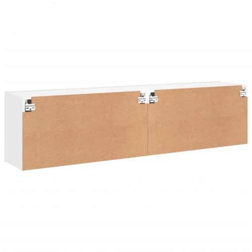 Zidni TV ormarići 2 kom bijeli 80x30x41 cm - Bijela 2 80 cm Cijena