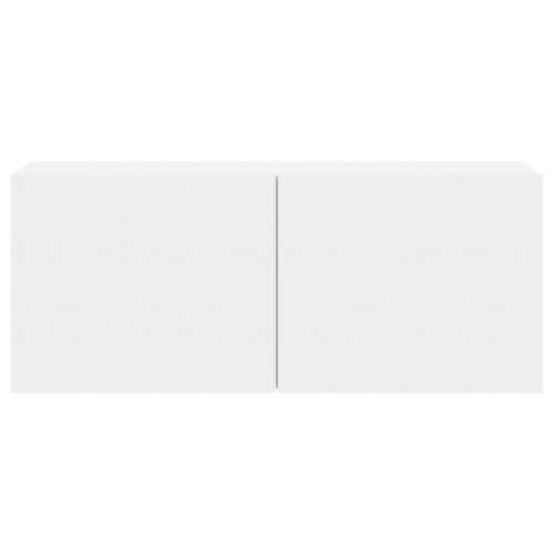 Zidni TV ormarić bijeli 100x30x41 cm - Bijela 1 100 cm Cijena
