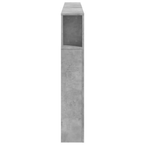 LED uzglavlje siva boja betona 200x18,5x103,5 cm - Beton siva 200 x 103.5 cm 1 Cijena