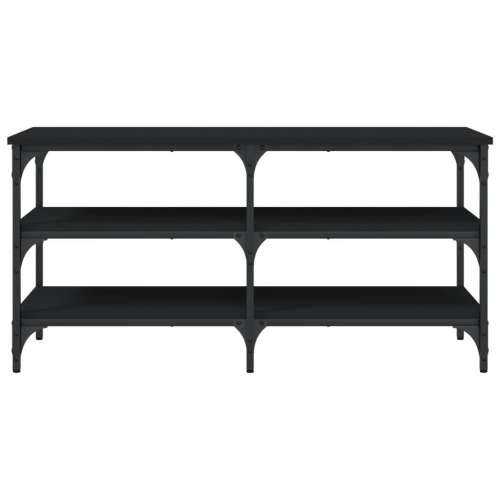 Klupa za cipele crna 100x38,5x49 cm od konstruiranog drva - Crna 100 x 38.5 x 49 cm Cijena