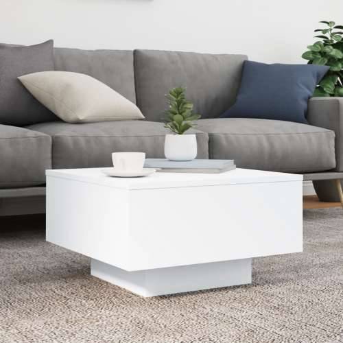 Stolić za kavu s LED svjetlima bijeli 55 x 55 x 31 cm - Bijela 55 x 55 x 31 cm 1 Cijena
