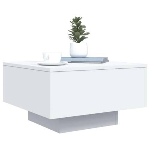 Stolić za kavu s LED svjetlima bijeli 55 x 55 x 31 cm - Bijela 55 x 55 x 31 cm 1 Cijena