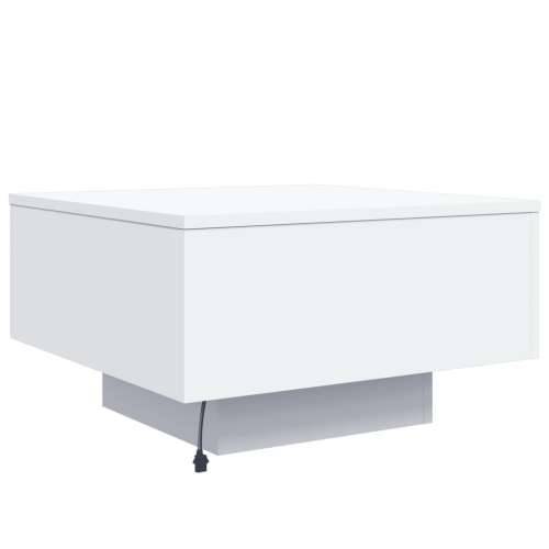 Stolić za kavu s LED svjetlima bijeli 55 x 55 x 31 cm - Bijela 55 x 55 x 31 cm 1 Cijena