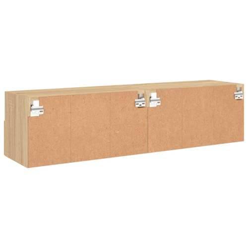Zidni TV ormarići 2 kom boja hrasta 60 x 30 x 30 cm drveni - sonoma hrast 2 60 cm Cijena