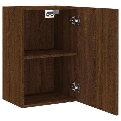 Zidni TV ormarić boja hrasta 40,5x30x60 cm konstruirano drvo - Smeđi hrast 1 60 cm Cijena