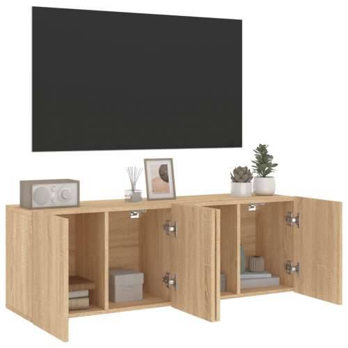 Zidni TV ormarići 2 kom boja hrasta sonome 60 x30 x 41 cm - sonoma hrast 2 60 cm Cijena