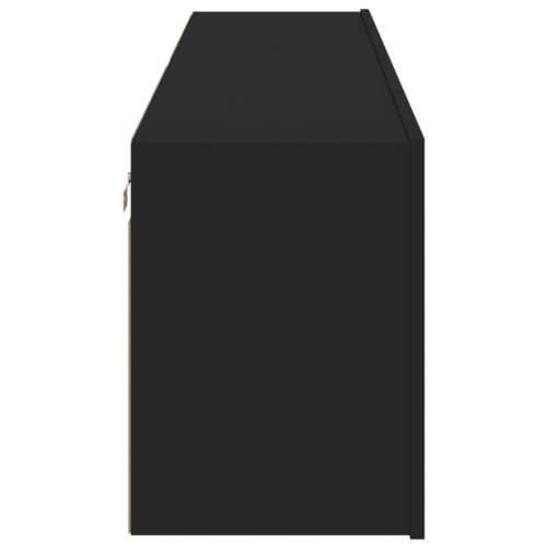 Zidni TV ormarići 2 kom crni 80x30x41 cm - Crna 2 80 cm Cijena