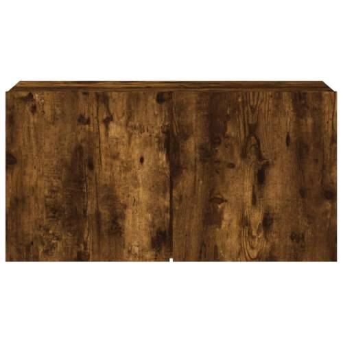Zidni TV ormarić boja dimljenog hrasta 80x30x41 cm - Dimljeni hrast 1 80 cm Cijena
