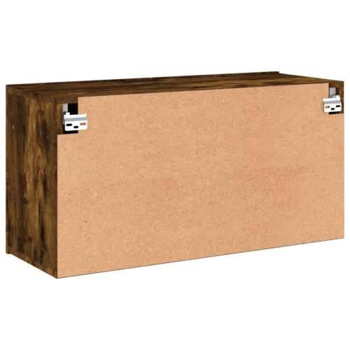 Zidni TV ormarić boja dimljenog hrasta 80x30x41 cm - Dimljeni hrast 1 80 cm Cijena