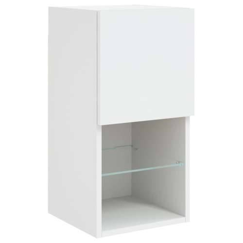 TV ormarići s LED svjetlima 2 kom bijeli 30,5x30x60 cm - Bijela 2 60 cm 30.5 cm Cijena