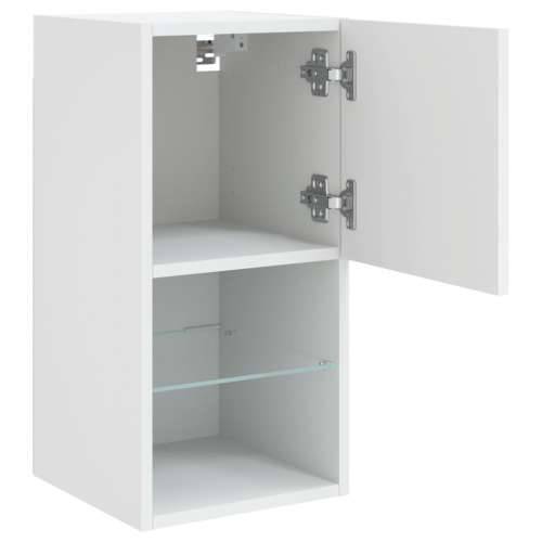 TV ormarići s LED svjetlima 2 kom bijeli 30,5x30x60 cm - Bijela 2 60 cm 30.5 cm Cijena