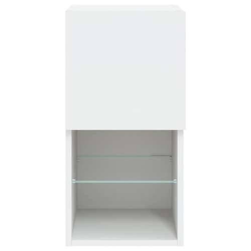 TV ormarići s LED svjetlima 2 kom bijeli 30,5x30x60 cm - Bijela 2 60 cm 30.5 cm Cijena