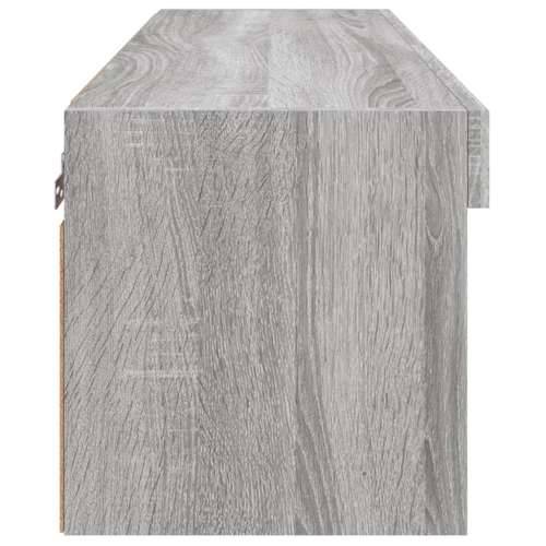 TV ormarić s LED svjetlima boja hrasta 80x30x30 cm - Sivi hrast sonoma 1 80 cm Cijena
