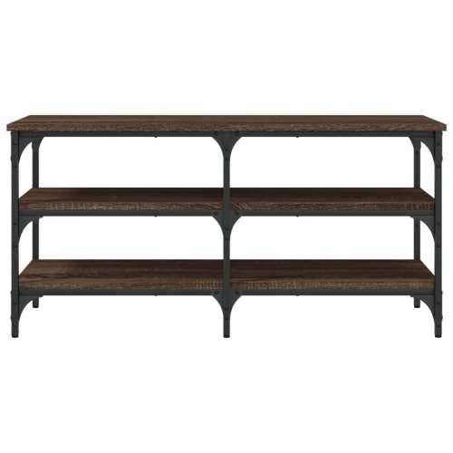 Klupa za cipele boja hrasta 100x38,5x49 cm konstruirano drvo - Smeđi hrast 100 x 38.5 x 49 cm Cijena