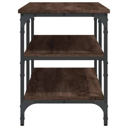Klupa za cipele boja hrasta 100x38,5x49 cm konstruirano drvo - Smeđi hrast 100 x 38.5 x 49 cm Cijena