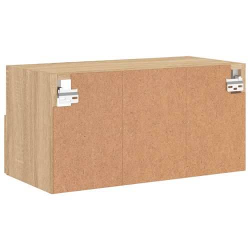 Zidni TV ormarić boja hrasta 60x30x30 cm od konstruiranog drva - sonoma hrast 1 60 cm Cijena