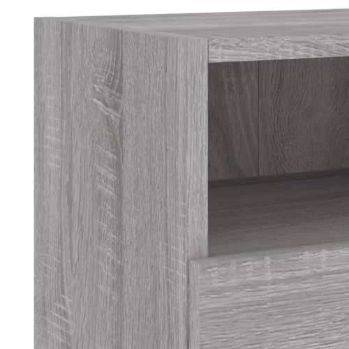 Zidni TV ormarić boja hrasta 60x30x30 cm od konstruiranog drva - Sivi hrast sonoma 1 60 cm Cijena