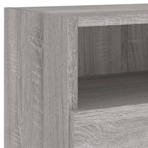 Zidni TV ormarići 2 kom siva boja hrasta 80 x 30 x 30 cm drveni - Sivi hrast sonoma 2 80 cm Cijena
