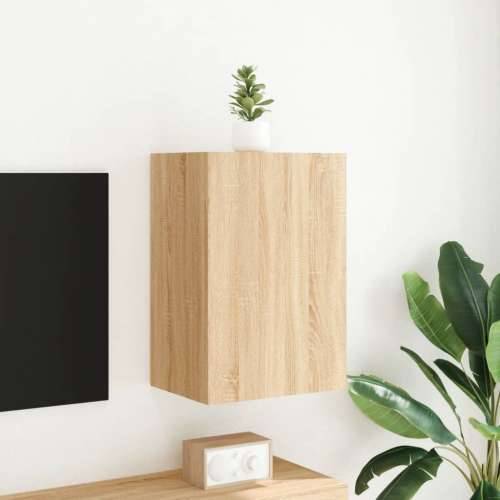 Zidni TV ormarić boja hrasta 40,5x30x60 cm konstruirano drvo - sonoma hrast 1 60 cm Cijena
