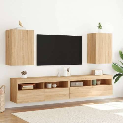 Zidni TV ormarić boja hrasta 40,5x30x60 cm konstruirano drvo - sonoma hrast 1 60 cm Cijena
