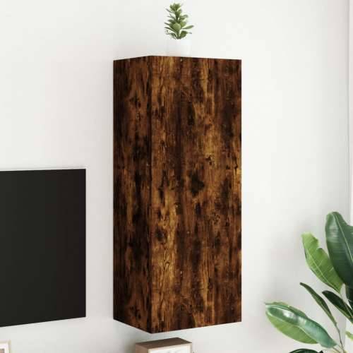 Zidni TV ormarić boja hrasta 40,5x30x102 cm konstruirano drvo - Dimljeni hrast 1 102 cm Cijena