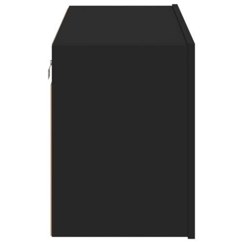 Zidni TV ormarić crni 80x30x41 cm - Crna 1 80 cm Cijena