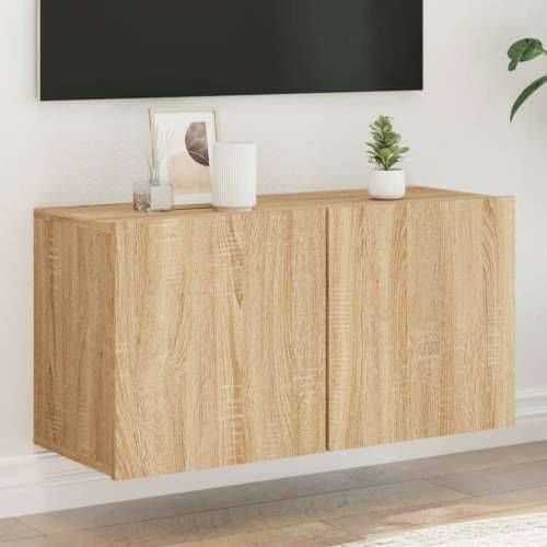 Zidni TV ormarić boja hrasta sonome 80x30x41 cm - sonoma hrast 1 80 cm Cijena