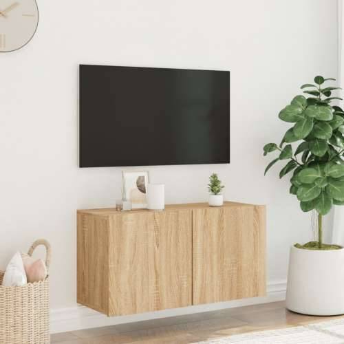 Zidni TV ormarić boja hrasta sonome 80x30x41 cm - sonoma hrast 1 80 cm Cijena