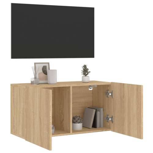 Zidni TV ormarić boja hrasta sonome 80x30x41 cm - sonoma hrast 1 80 cm Cijena