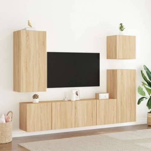 Zidni TV ormarić boja hrasta sonome 80x30x41 cm - sonoma hrast 1 80 cm Cijena