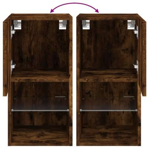 TV ormarići s LED svjetlima 2 kom boja hrasta 30,5x30x60 cm - Dimljeni hrast 2 60 cm 30.5 cm Cijena
