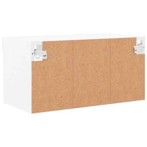 TV ormarić s LED svjetlima bijeli 60 x 30 x 30 cm - Bijela 1 60 cm Cijena