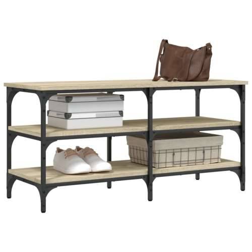 Klupa za cipele boja hrasta 100x38,5x49 cm konstruirano drvo - sonoma hrast 100 x 38.5 x 49 cm Cijena